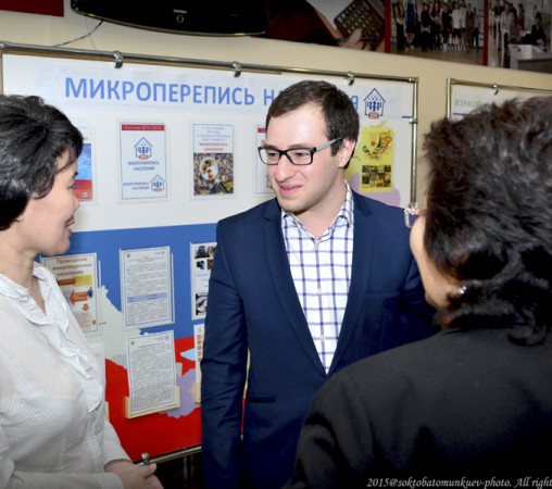 Пресс-конференция, посвященная началу проведения Микропереписи 2015 года, где приняли участие специалисты Росстата Г.А.Лабутина и Р.Ф.Мирзоев (фото №5).